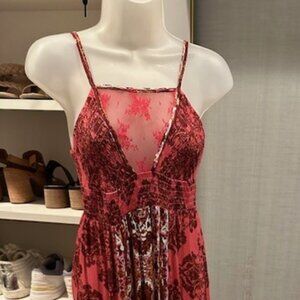 Free People Women's That Moment Slip Maxi Dress-Size S